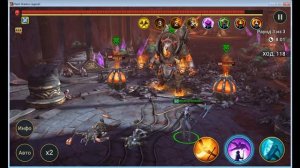 Роковая Башня. Этаж 50: Боммал Чудовищный. Прохождение Багровой Маской атобой. RAID: Shadow Legends