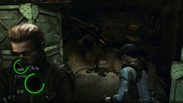 Resident Evil 5 Джилл Валентайн и Альберт История Шева Аломар ракетная База #12