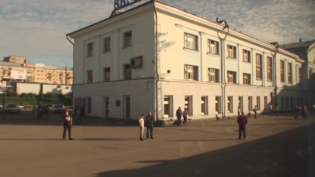 От Кирова до Перми вид из окна поезда смотреть онлайн
