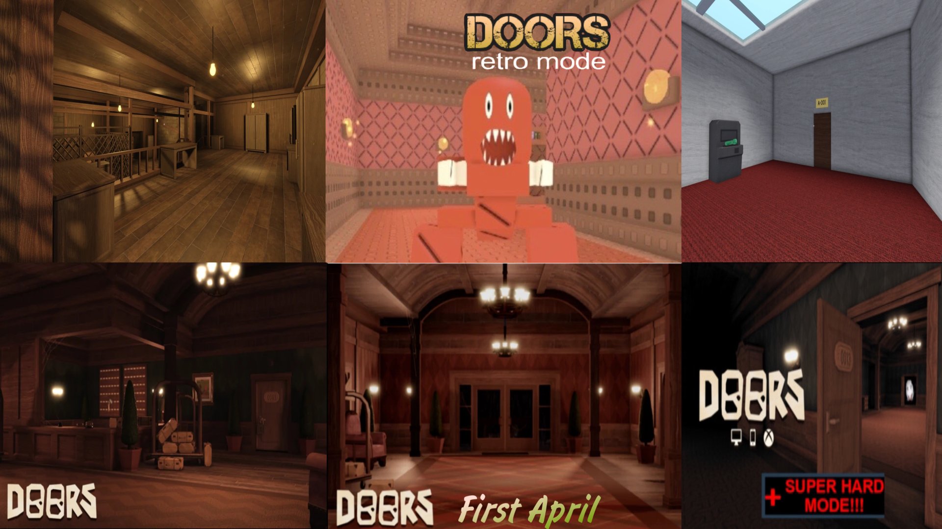 WALKTHROUGH OF ALL DOORS MODES IN ROBLOX PART 1 | (The Backdoor; Hotel; Hotel the first of April) смотреть онлайн