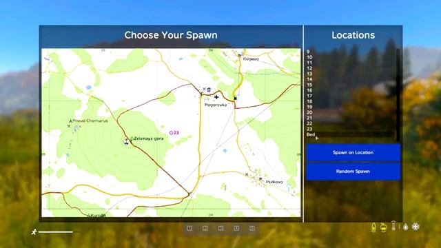 Система спавна игроков DAYZ 1.24 (не актуально)