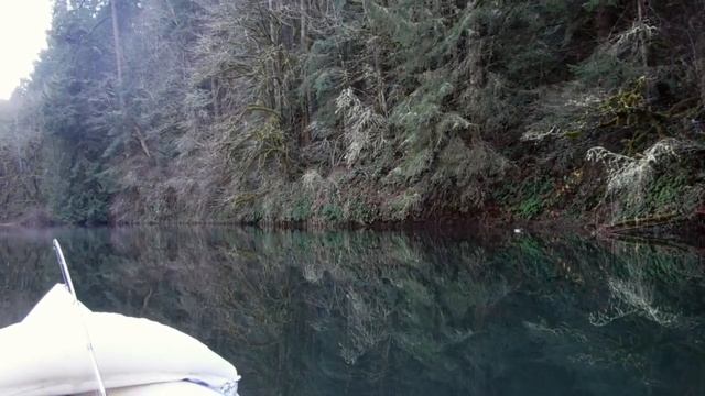 Fly Fishing with a Spinning Rod for Trout in a Kayak on Silver Creek Reservoir, OR смотреть онлайн