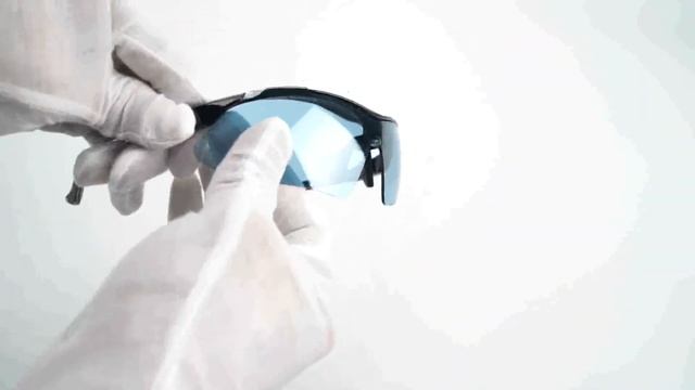 Смена линз очки Rockbros Polarized 5 линз. смотреть онлайн