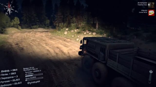 SpinTires . Топливо закончилось!