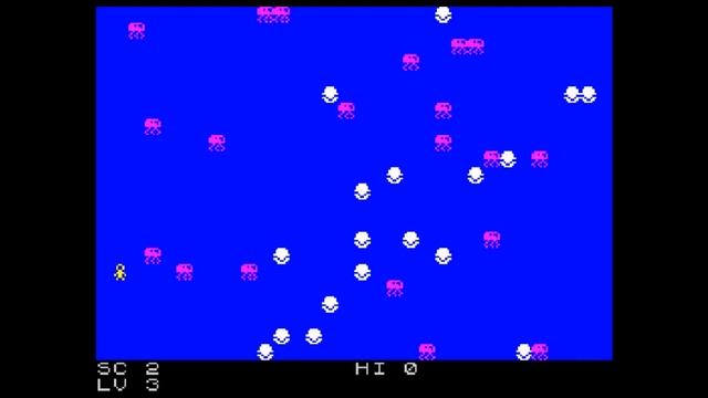 CLAM DIVER (2024) ZX Spectrum смотреть онлайн