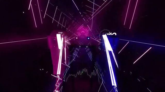 Beat Saber МЭЙБИ БЭЙБИ — АХЕГАО (custom song) смотреть онлайн