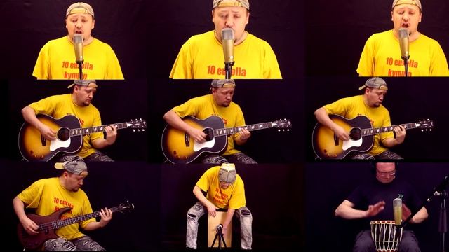 Metallica - One в акустике. Кавер Полностью (Гитара, бас, кахон, бубен, дарбукa) TheSmokish. смотреть онлайн