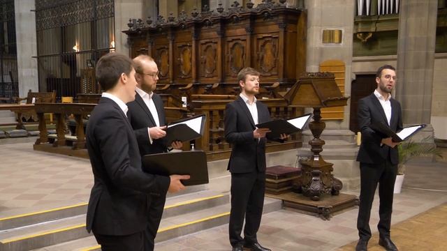 William Byrd - «AVE VERUM CORPUS»  / The GESUALDO SIX (Live)