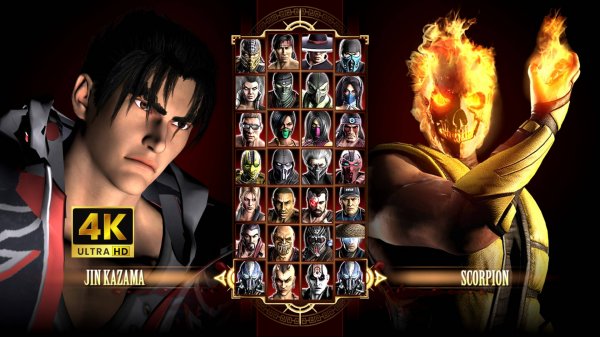 Игра за Jin Kazama в Mortal Kombat Komplete Edition на PC Expert в 4K