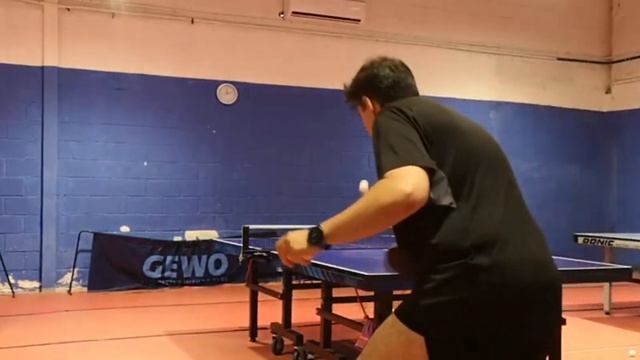 Training Batterfly Feint Long II 0,5 Mm By Mario Fernández (player Super Division Andalusia, Spain)
