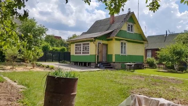 Купили старую дачу! ДО/ПОСЛЕ ОБЗОР ДОМА И УЧАСТКА ГОД СПУСТЯ. смотреть онлайн