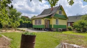 Купили старую дачу! ДО/ПОСЛЕ ОБЗОР ДОМА И УЧАСТКА ГОД СПУСТЯ.