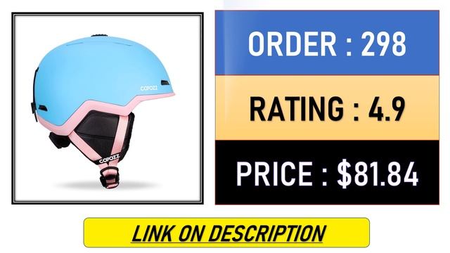 10 Best COPOZZ Ski Helmet 2022 смотреть онлайн