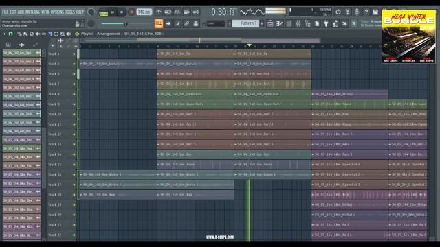 SAMPLE HUB WINTER MEGA BUNDLE | Trap - Drill Samples | R-loops.com