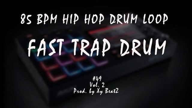 85 BPM Trap Drum Loop | Drum Stens #49 Vol. 2 | Fast Trap смотреть онлайн