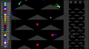 Stay First 3 - Marble Race in Algodoo