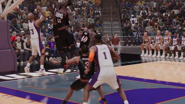2K23 NBA｜'00-'01 Philadelphia 76ers vs '02-'03 Phoenix Suns【Richardson Predelus】 смотреть онлайн