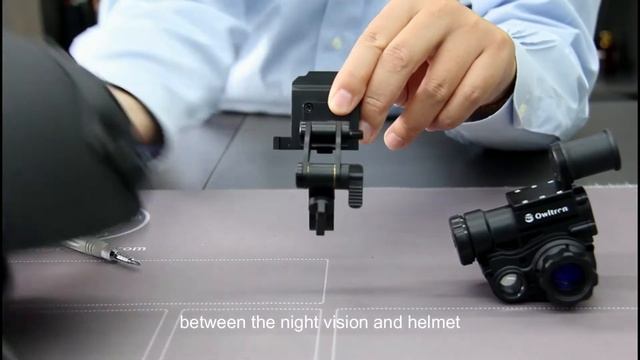 Vector Optics // How To Mount The 1x18 Digital Helmet Night Vision Day & Night Head Mounted HD