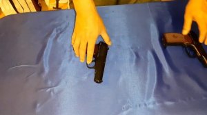 Страйкбольный пистолет ПМ 9 сравниваем две версии