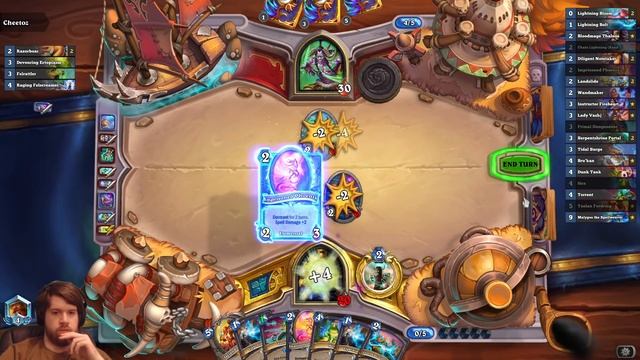 13-4 Malygos Burn Shaman | Forged in the Barrens | Hearthstone смотреть онлайн