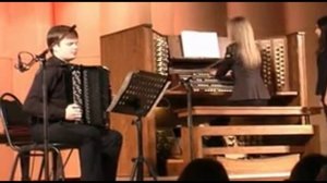 Кирилл Волков «Складень» («Кирилл и Мефодий») - диптих для баяна и органа (2011) С.Фурник М.Бурлаков