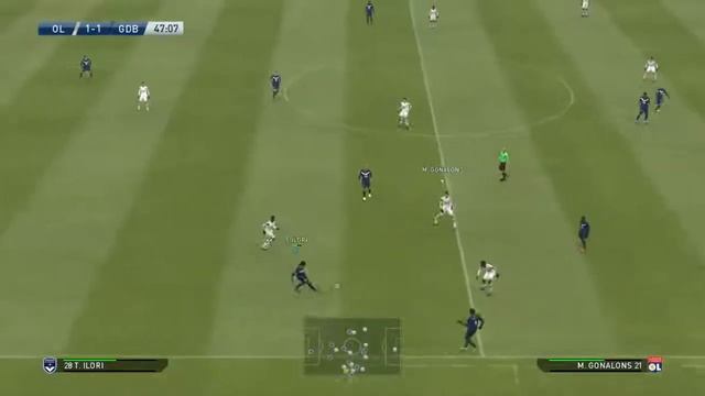[PES 2015] OL - Bordeaux (Запись матча для PES 2015 Club) смотреть онлайн