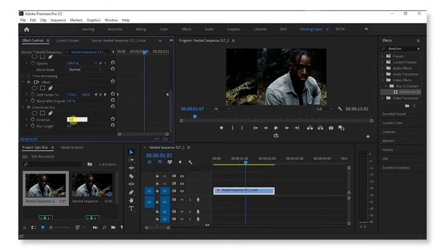 Spinning Camera Blur Effect in Adobe Premiere Pro (The Weeknd Music Video) смотреть онлайн