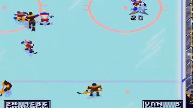 NHL 95 (Sega Genesis) Demo Gameplay (2nd Period) смотреть онлайн