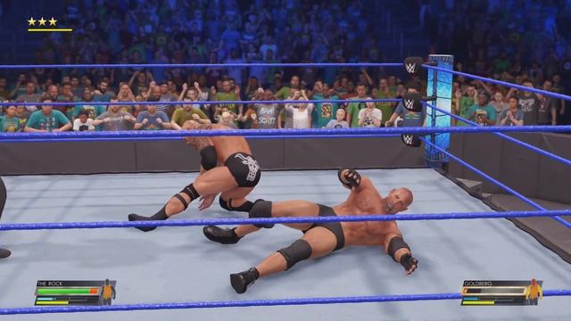 WWE Full Match - GoldBerg Vs The Rock | SmackDown | Rock is Rock | 2k22 смотреть онлайн