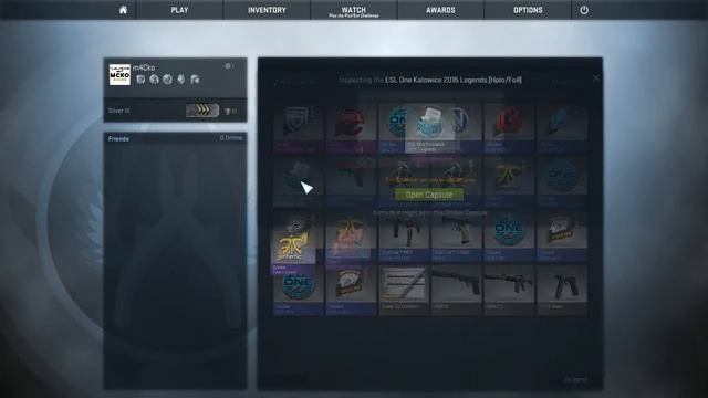 [CS:GO] Sticker Capsule Opening HOLO/FOIL 3 capsules ESL ONE KATOWICE 2015 LEGENDS смотреть онлайн