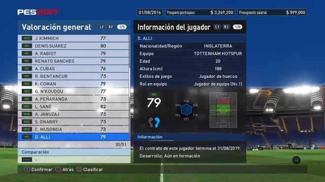 JOVENES PROMESAS PES 2017!!! LIGA MASTER смотреть онлайн