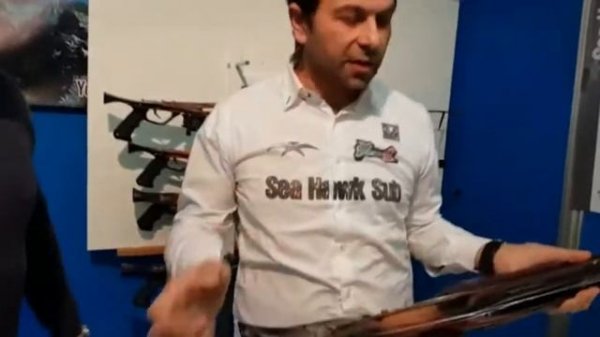 Модульное карбоновое ружье для подводной охоты Sea Hawk Sub 2018 год.