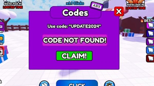 *NEW* ALL WORKING CODES FOR CLICK FOR UGC IN 2024! ROBLOX CLICK FOR UGC CODES