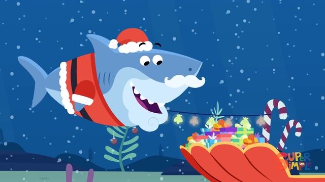 Santa Shark | Christmas Song for Kids | ft. Finny The Shark смотреть онлайн