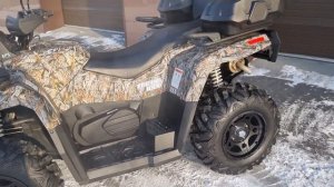 Краткий обзор снегоболотохода HISUN тактик 1000