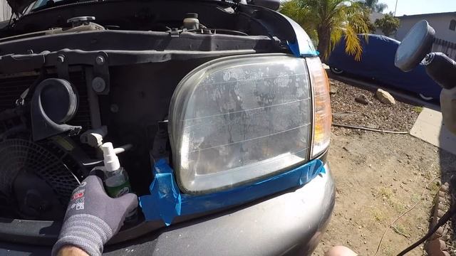 Headlight Restoration On A 20 Year Old Sequoia