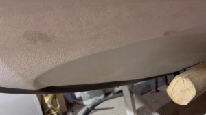 Покраска гелькоутом днище .