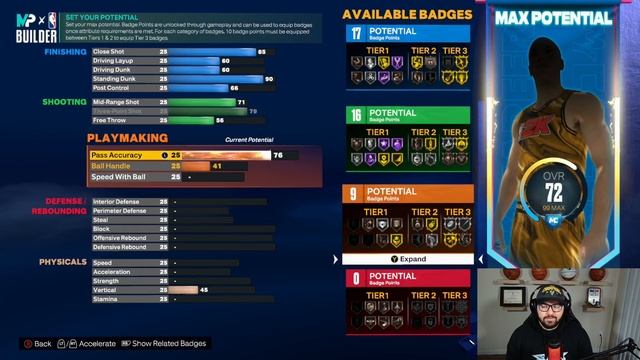 Best Popper Center Build NBA 2K23 | Season 3 | Comp Rec and ProAm Center Build смотреть онлайн