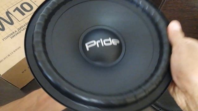 Pride W10 мидбасовый динамик смотреть онлайн