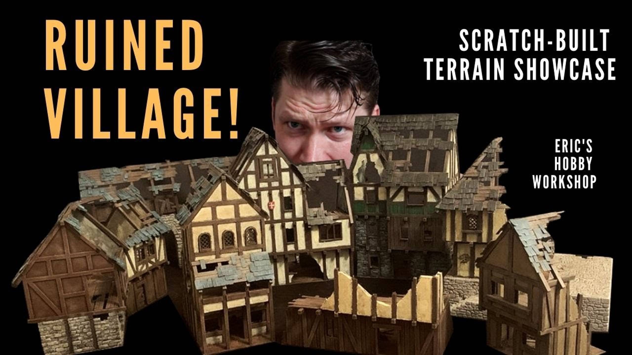 Ruined City Terrain Showcase - Mordheim, Frostgrave, D&D, Warcry смотреть онлайн