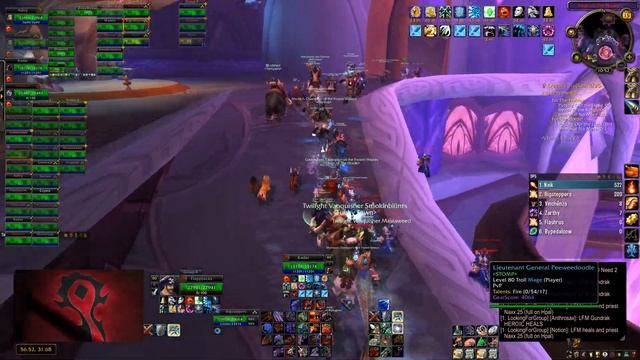 WoW WOTLK For The Horde! Achievement! Ashkandi - US Fury Warrior POV смотреть онлайн
