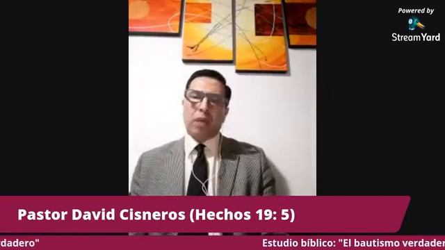 Bautismo verdadero - Hechos 19:5 смотреть онлайн