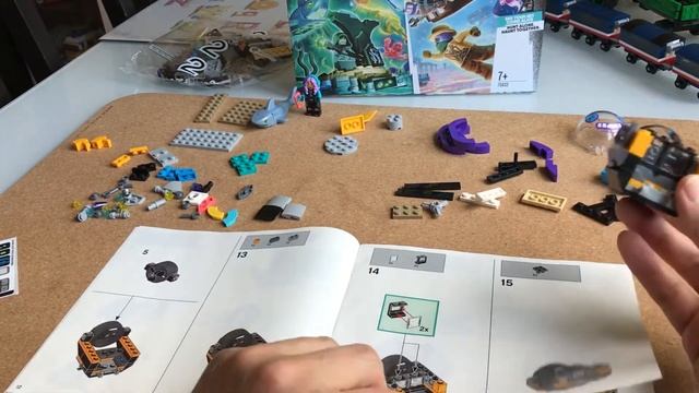 Lego Hidden Side - 70433 U-Boot - Aufbau Teil1 смотреть онлайн