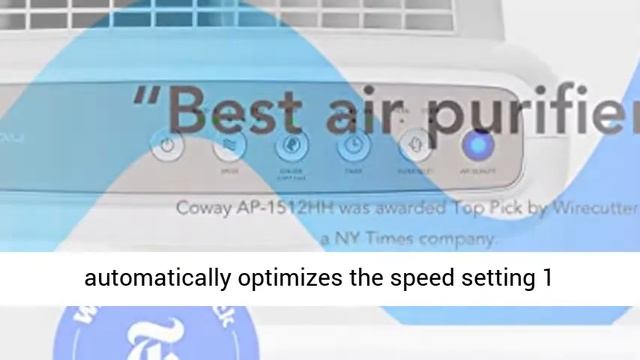 Coway AP 1512HH White HEPA Air Purifier, 16 8 x 18 3 x 9 6 смотреть онлайн