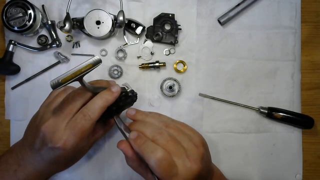 Катушка Kaida (Ryobi) AF Power 3000 - обзор с разбором. смотреть онлайн