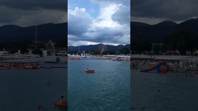 Кабардинка, пляж, июнь 2023 смотреть онлайн