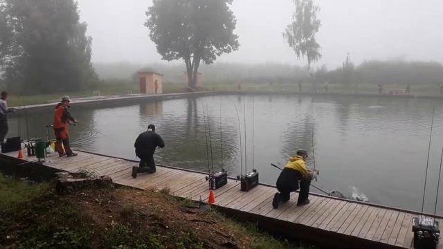 8ой отборочный этап форелевой лиги, часть первого тура. смотреть онлайн