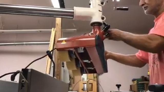 Rotating a DC Series Power Feeder 90° with a Smart Stand on a Shaper смотреть онлайн