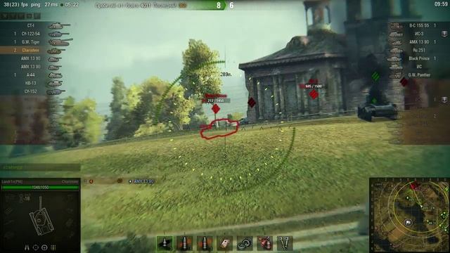 Charioteer 6 000 dmg 8 frg смотреть онлайн