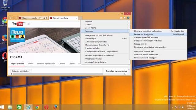 Navegación Privada en Chrome, Firefox, Internet Explorer y Opera. смотреть онлайн